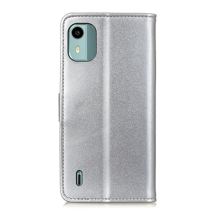 For Nokia C12 4G / C12 Plus / C12 Pro Anti-scratch PU Leather Phone Case Wallet Stand Mobile Phone Cover