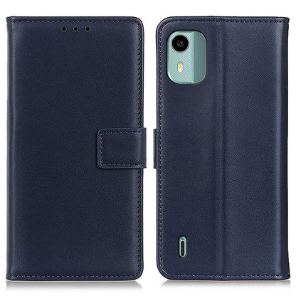 For Nokia C12 4G / C12 Plus / C12 Pro Anti-scratch PU Leather Phone Case Wallet Stand Mobile Phone Cover