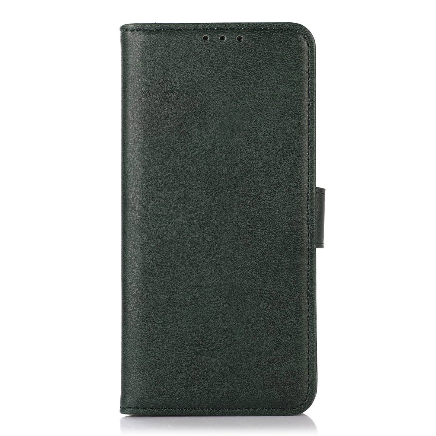 Wallet Phone Case for Nokia C22 Anti-Drop Cowhide Texture Leather Stand Cover