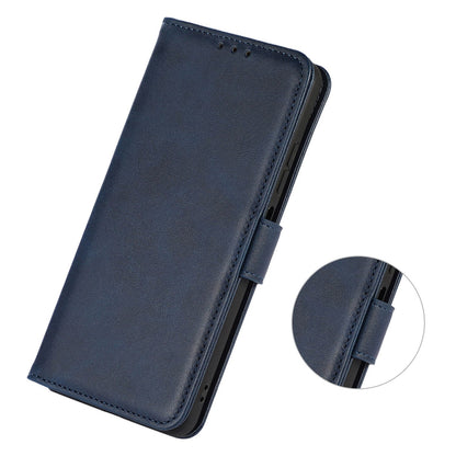 Wallet Phone Case for Nokia C22 Anti-Drop Cowhide Texture Leather Stand Cover