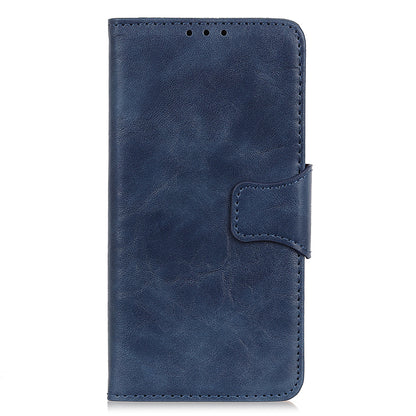 Anti-Drop Phone Shell for Nokia C22 Split  Leather Flip Cover Crazy Horse Texture Phone Case with Wallet
