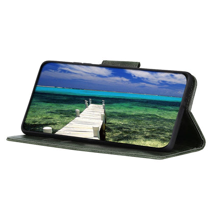 For Nokia C12 4G / C12 Plus / C12 Pro Cell Phone Wallet Case Crazy Horse Texture Leather Cover with Stand