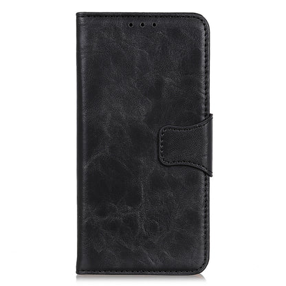 Stand Wallet Phone Case for Nokia C12 4G / C12 Plus / C12 Pro , Split Leather+TPU Crazy Horse Texture Cover