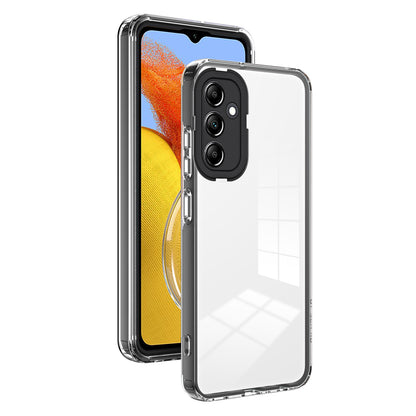 For Samsung Galaxy M14 5G Clear Back Cover TPU + PC Camera Protection Anti-drop Phone Case