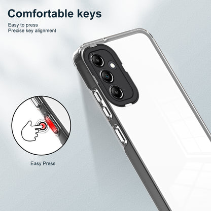 For Samsung Galaxy M14 5G Clear Back Cover TPU + PC Camera Protection Anti-drop Phone Case
