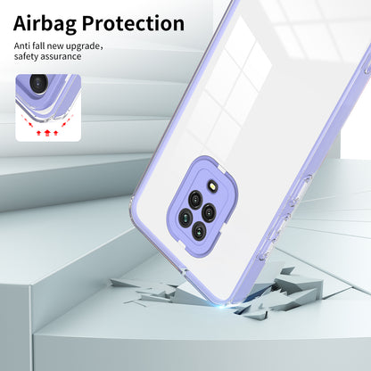 For Xiaomi Redmi Note 9S 4G / Note 9 Pro 4G Case 3-in-1 TPU PC Phone Cover with PC Camera Frame