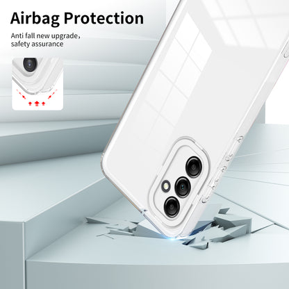 3-in-1 TPU PC Case for Samsung Galaxy A24 4G Anti-Drop Phone Cover with PC Camera Frame