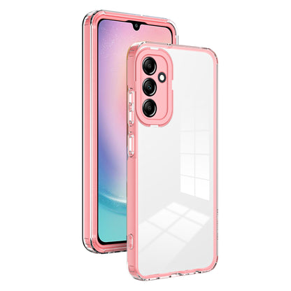 3-in-1 TPU PC Case for Samsung Galaxy A24 4G Anti-Drop Phone Cover with PC Camera Frame