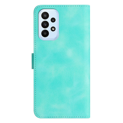 YX003 For Samsung Galaxy A33 5G Anti-Scratch Wallet PU Leather Imprinted Pattern Cover Phone Stand Case