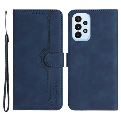 YX003 For Samsung Galaxy A33 5G Anti-Scratch Wallet PU Leather Imprinted Pattern Cover Phone Stand Case