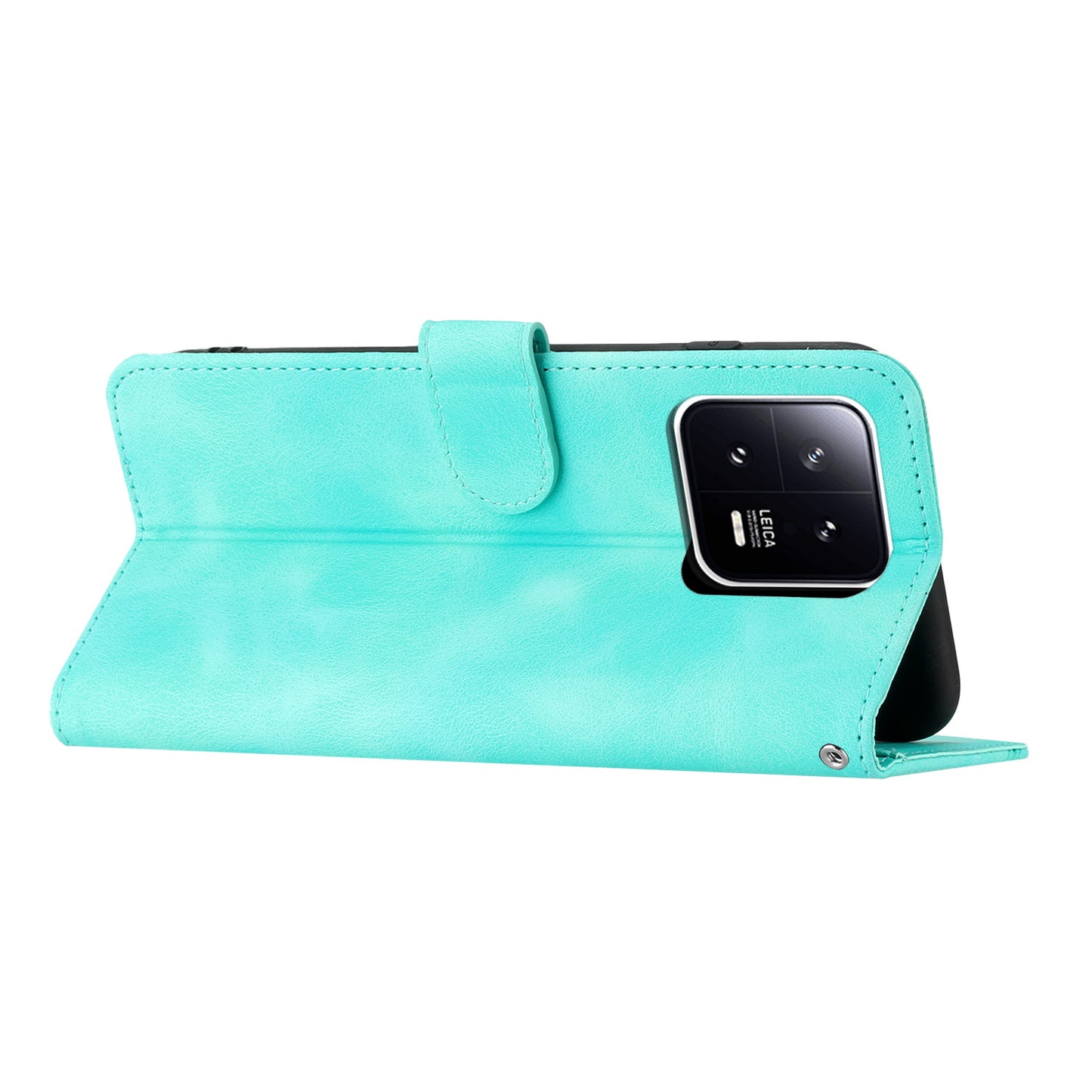 YX003 Phone Shell for Xiaomi 13 5G PU Leather Wallet Phone Stand Case Imprinted Pattern Magnetic Cover