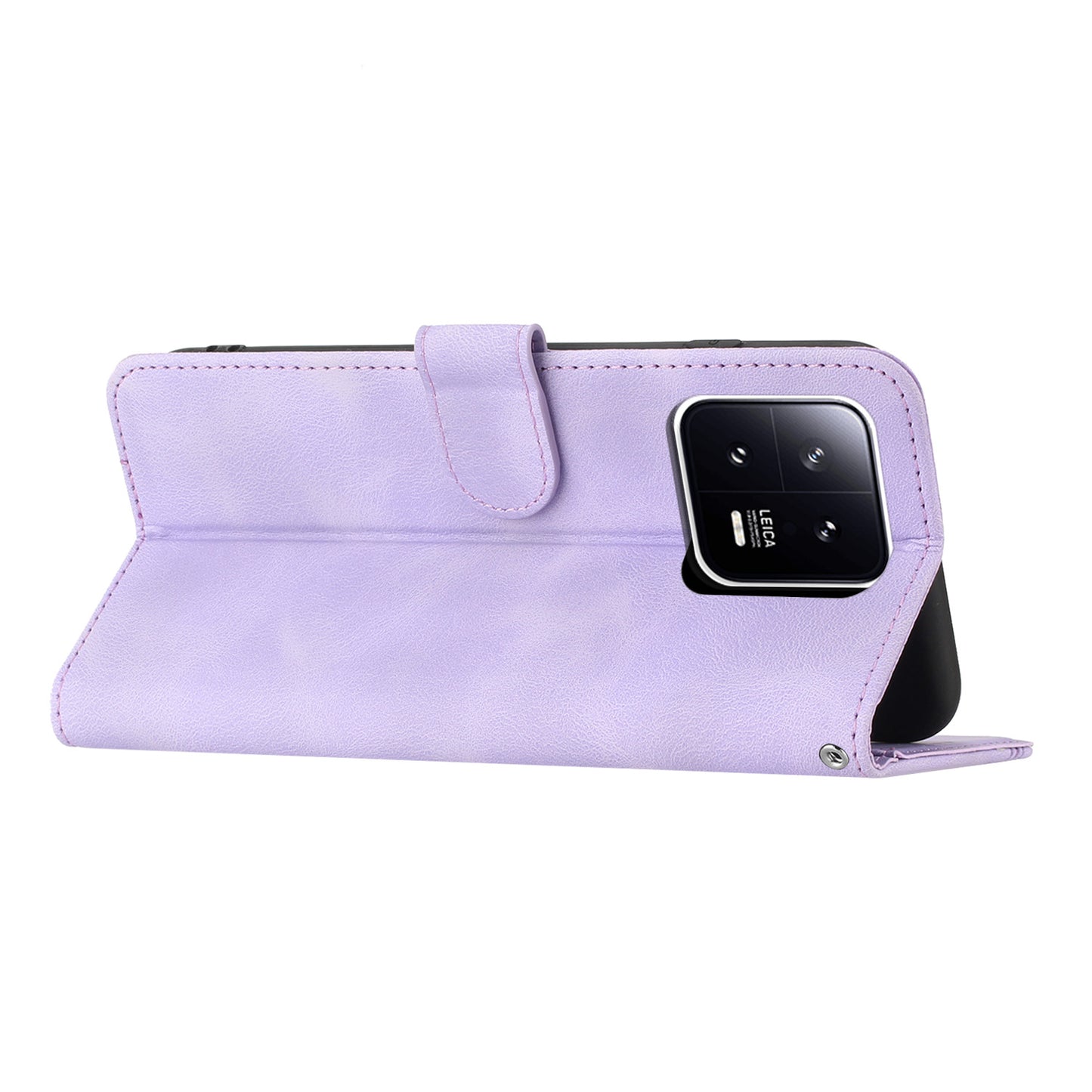 YX003 Phone Shell for Xiaomi 13 5G PU Leather Wallet Phone Stand Case Imprinted Pattern Magnetic Cover