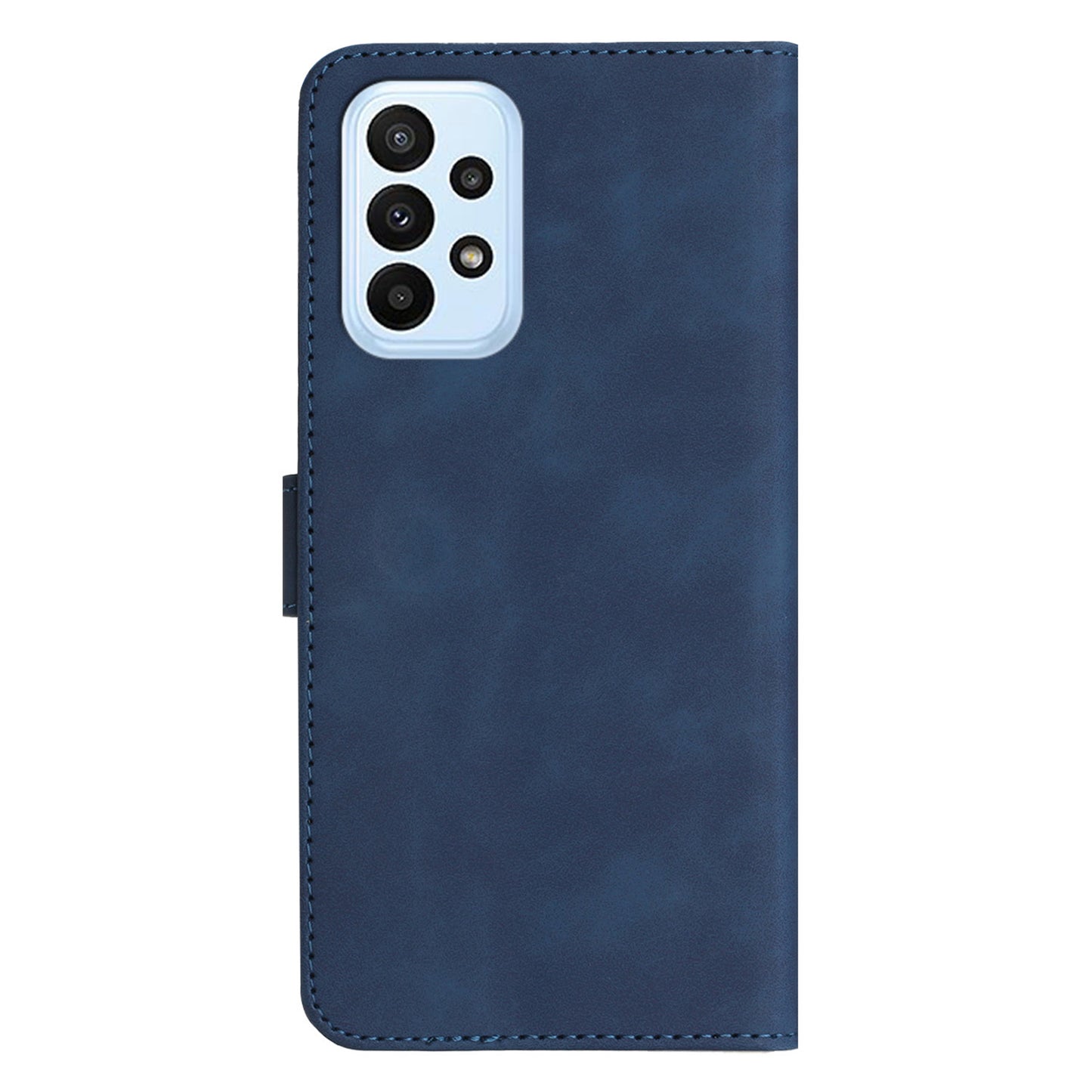 YX003 For Samsung Galaxy A53 5G Phone Shell Wallet PU Leather Imprinted Smile Pattern Phone Stand Case