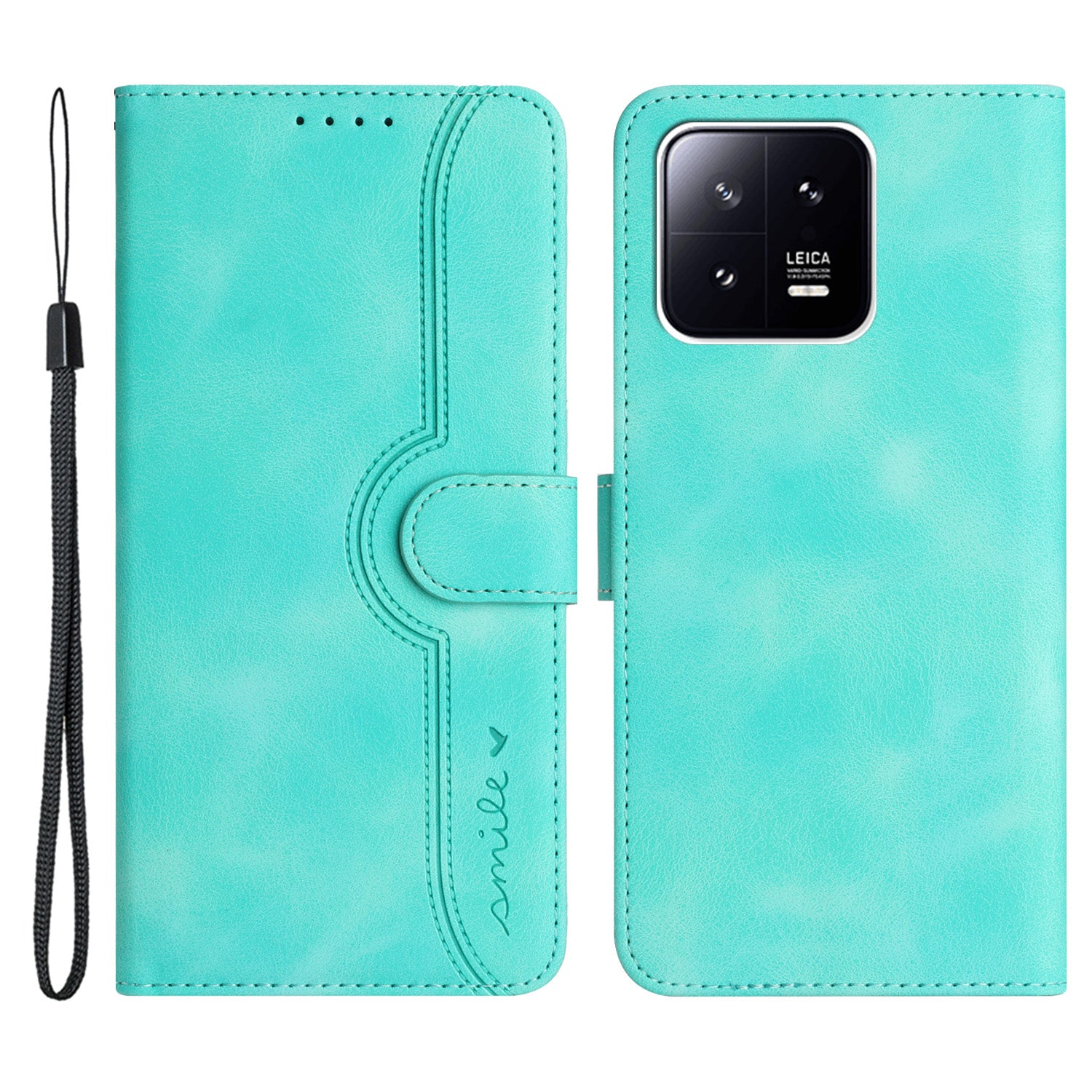 YX003 For Xiaomi 13 Pro 5G Anti-Dust PU Leather Case Imprinted Pattern Phone Stand Cover Wallet