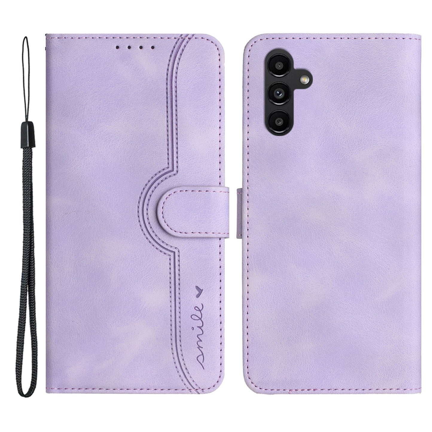 YX003 For Samsung Galaxy A14 4G / 5G TPU+PU Leather Imprinted Pattern Cover Wallet Phone Stand Case