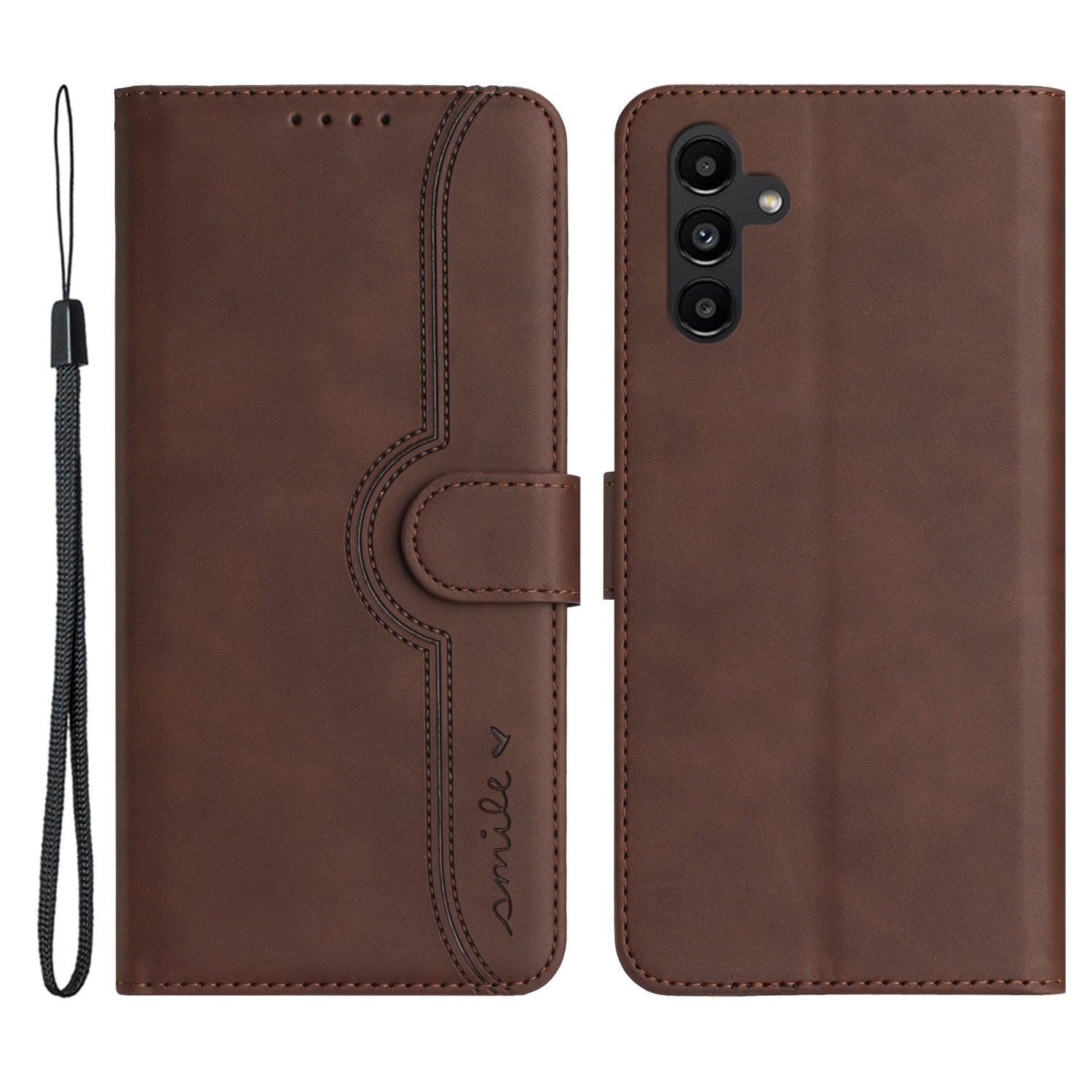 YX003 For Samsung Galaxy A14 4G / 5G TPU+PU Leather Imprinted Pattern Cover Wallet Phone Stand Case