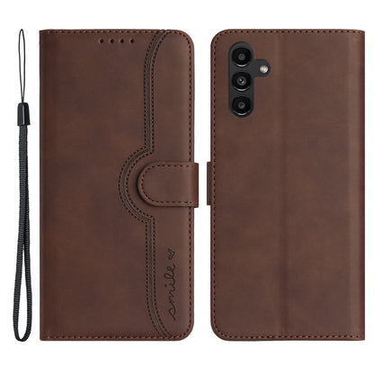 YX003 For Samsung Galaxy A14 4G / 5G TPU+PU Leather Imprinted Pattern Cover Wallet Phone Stand Case