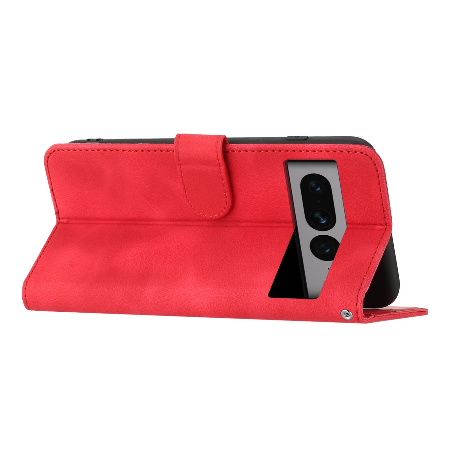 YX003 Phone Stand Case for Google Pixel 7 Pro 5G PU Leather Imprinted Pattern Wallet Cover