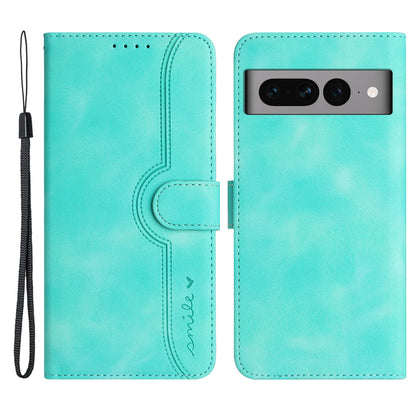 YX003 Phone Stand Case for Google Pixel 7 Pro 5G PU Leather Imprinted Pattern Wallet Cover