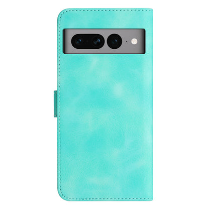 YX003 Phone Stand Case for Google Pixel 7 Pro 5G PU Leather Imprinted Pattern Wallet Cover