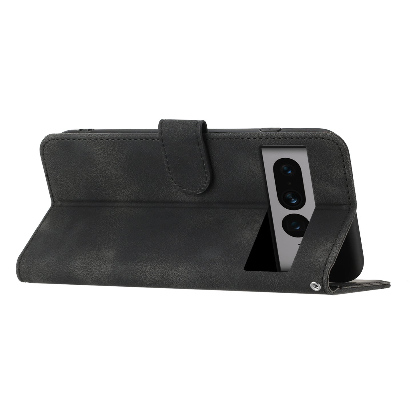 YX003 Phone Stand Case for Google Pixel 7 Pro 5G PU Leather Imprinted Pattern Wallet Cover