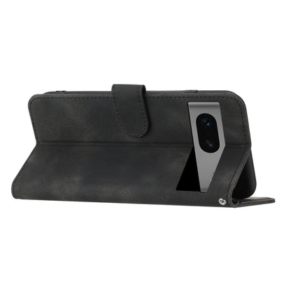 YX003 For Google Pixel 7 5G Smile Pattern Imprinted Leather Cover Phone Stand Case Wallet