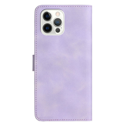 YX003 For iPhone 14 Pro Max Imprinted Smile Pattern Phone Case PU Leather Wallet Stand Cover