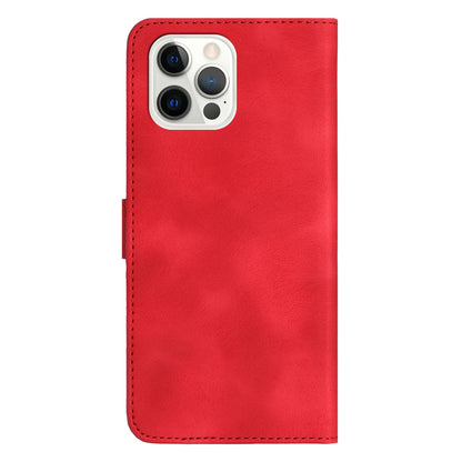 YX003 For iPhone 14 Pro Max Imprinted Smile Pattern Phone Case PU Leather Wallet Stand Cover