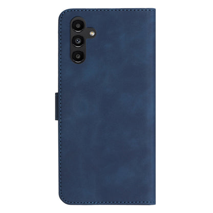 YX003 For Samsung Galaxy A13 5G / A04s 4G Anti-Fingerprint Phone Case Leather Wallet Stand Imprinted Pattern Cover