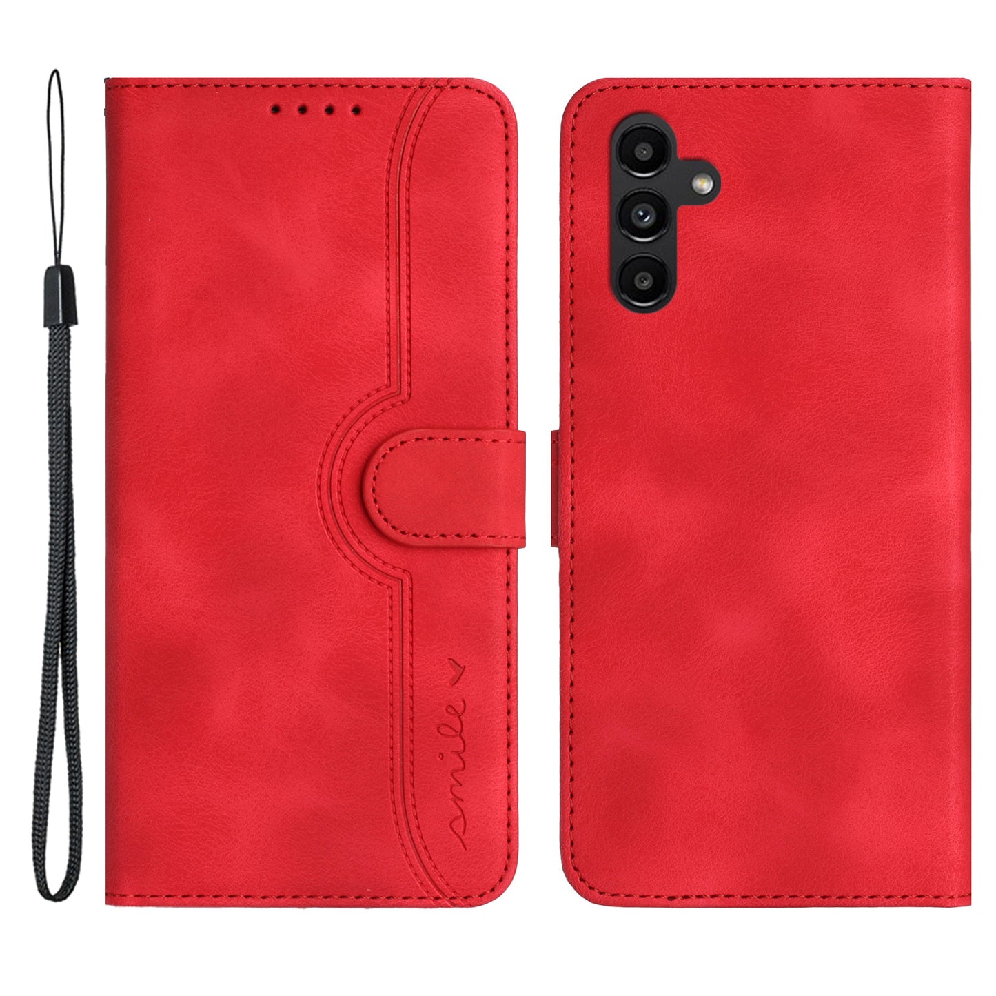 YX003 For Samsung Galaxy A34 5G Phone Case PU Leather Wallet Stand Imprinted Pattern Cover