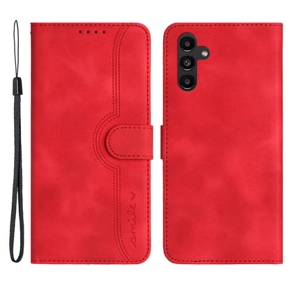 YX003 For Samsung Galaxy A34 5G Phone Case PU Leather Wallet Stand Imprinted Pattern Cover