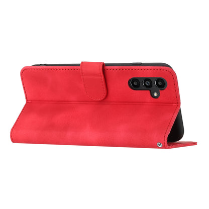 YX003 For Samsung Galaxy A34 5G Phone Case PU Leather Wallet Stand Imprinted Pattern Cover