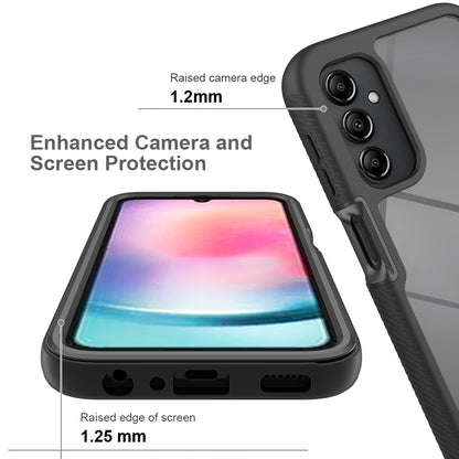 3-in-1 Phone Case for Samsung Galaxy A24 4G Anti-Drop Detachable Phone Case with PET Screen Protector
