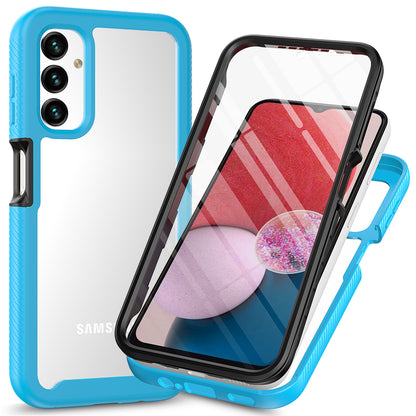 3-in-1 Phone Case for Samsung Galaxy A24 4G Anti-Drop Detachable Phone Case with PET Screen Protector