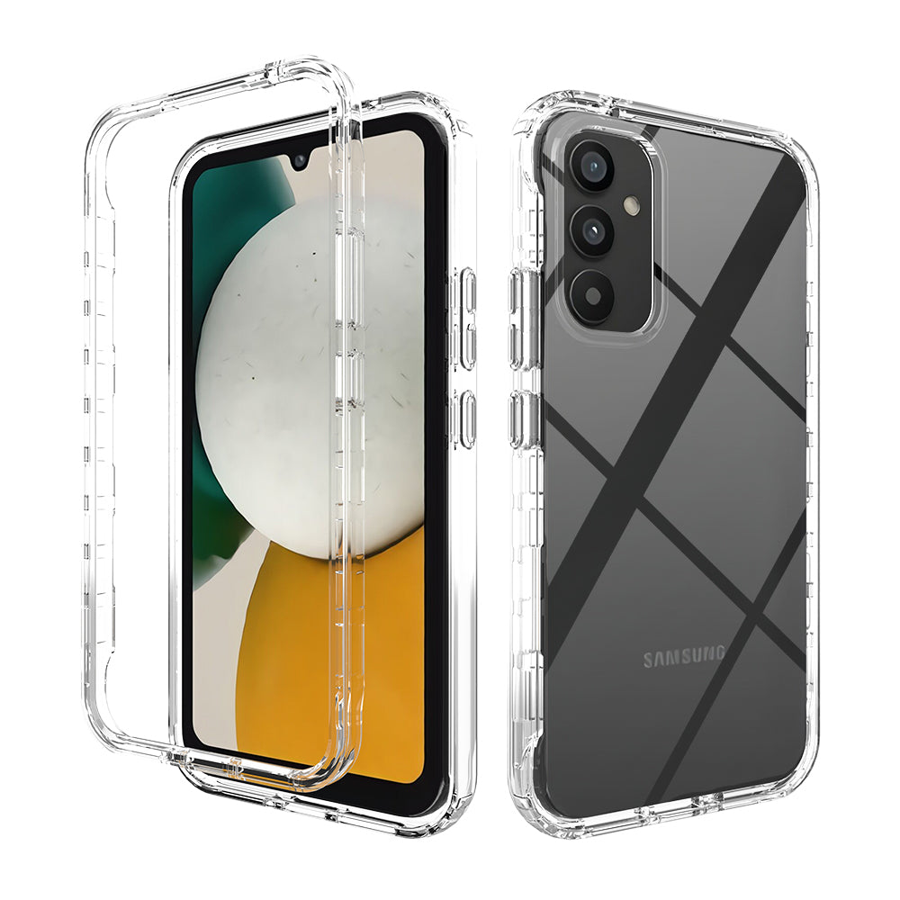 For Samsung Galaxy A34 5G Shockproof TPU PC Case Gradient Color Anti-Scratch Clear Phone Cover