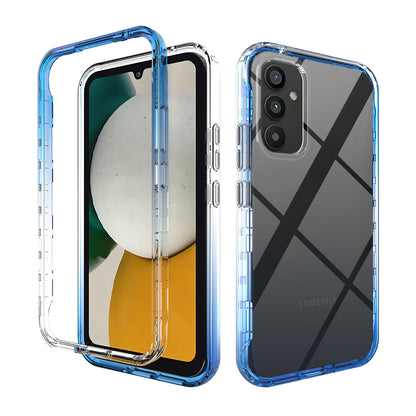 For Samsung Galaxy A34 5G Shockproof TPU PC Case Gradient Color Anti-Scratch Clear Phone Cover
