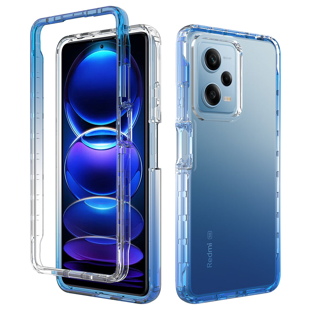 TPU + PC Phone Case for Xiaomi Redmi Note 12 Pro 5G / Note 12 Pro Speed 5G / Poco X5 Pro 5G Gradient Shockproof Cover