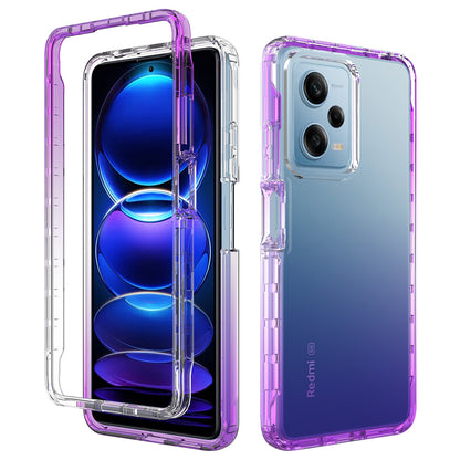 TPU + PC Phone Case for Xiaomi Redmi Note 12 Pro 5G / Note 12 Pro Speed 5G / Poco X5 Pro 5G Gradient Shockproof Cover