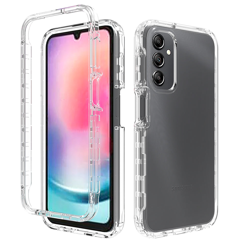 Gradient Color Phone Case for Samsung Galaxy A24 4G TPU + PC Anti-Scratch Phone Cover