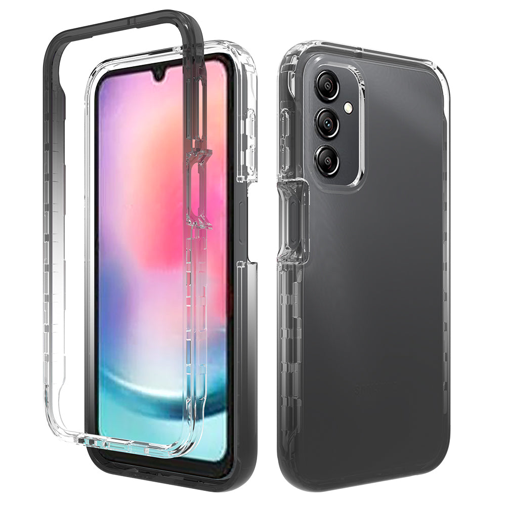 Gradient Color Phone Case for Samsung Galaxy A24 4G TPU + PC Anti-Scratch Phone Cover