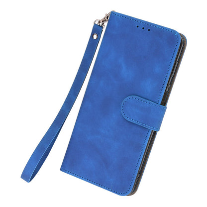 For Blackview A85 Anti-drop PU Leather Wallet Case Skin-touch Protective Phone Cover with Stand
