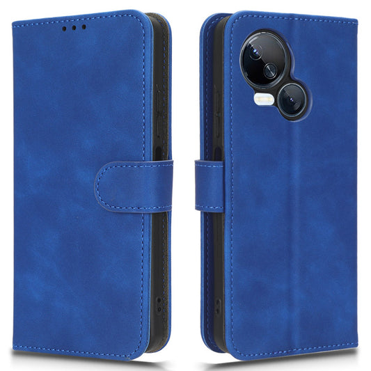 For Tecno Spark 10 5G Anti-drop PU Leather Wallet Stand Case Skin-touch Protective Phone Cover