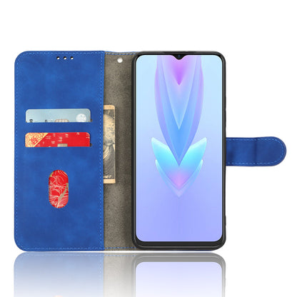 For Tecno Spark 10 5G Anti-drop PU Leather Wallet Stand Case Skin-touch Protective Phone Cover