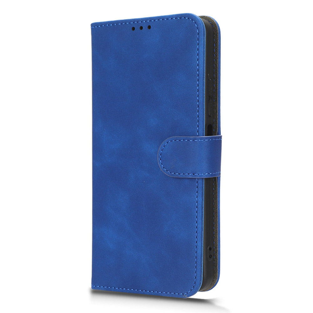 For Tecno Spark 10 5G Anti-drop PU Leather Wallet Stand Case Skin-touch Protective Phone Cover