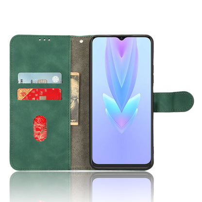 For Tecno Spark 10 5G Anti-drop PU Leather Wallet Stand Case Skin-touch Protective Phone Cover