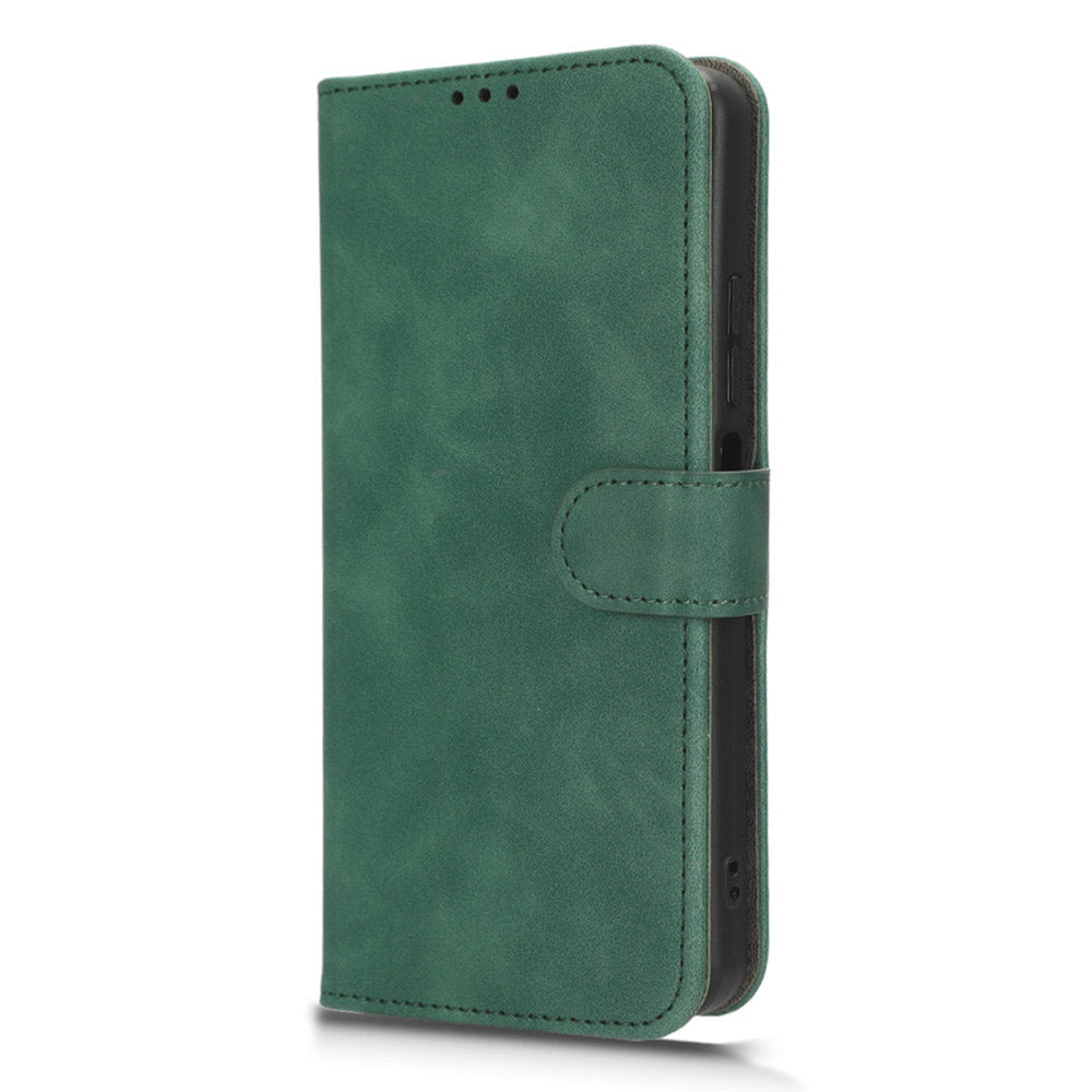 For Tecno Spark 10 5G Anti-drop PU Leather Wallet Stand Case Skin-touch Protective Phone Cover