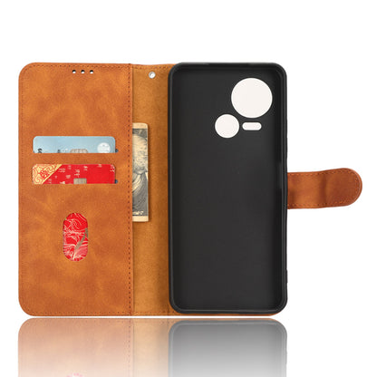 For Tecno Spark 10 5G Anti-drop PU Leather Wallet Stand Case Skin-touch Protective Phone Cover