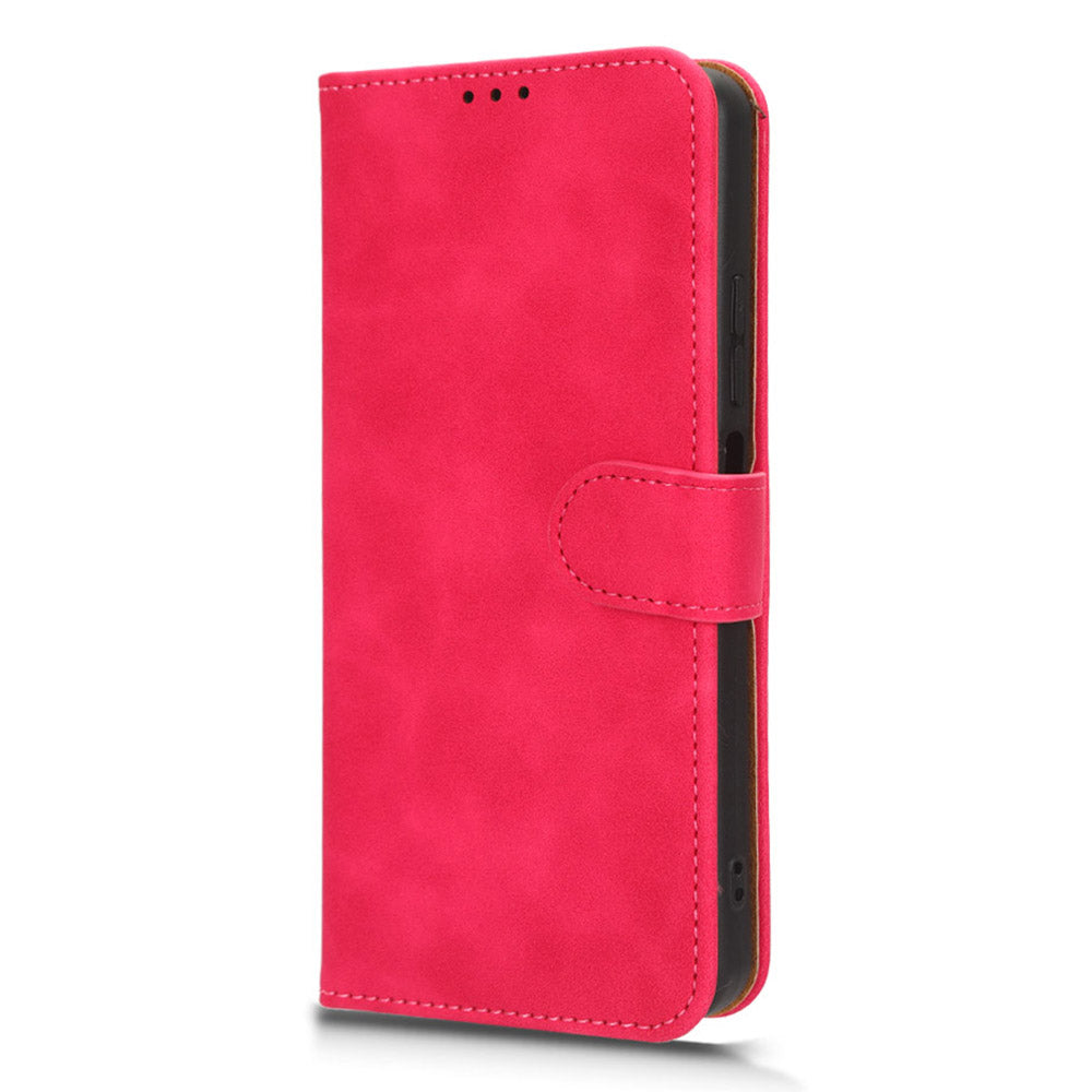 For Tecno Spark 10 5G Anti-drop PU Leather Wallet Stand Case Skin-touch Protective Phone Cover