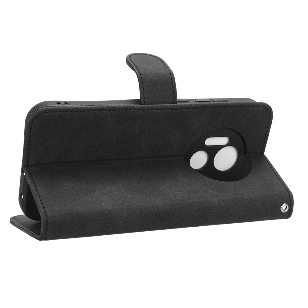 PU Leather Shell for Doogee X97 / X97 Pro Wallet Stand Case Skin-touch Protective Phone Cover