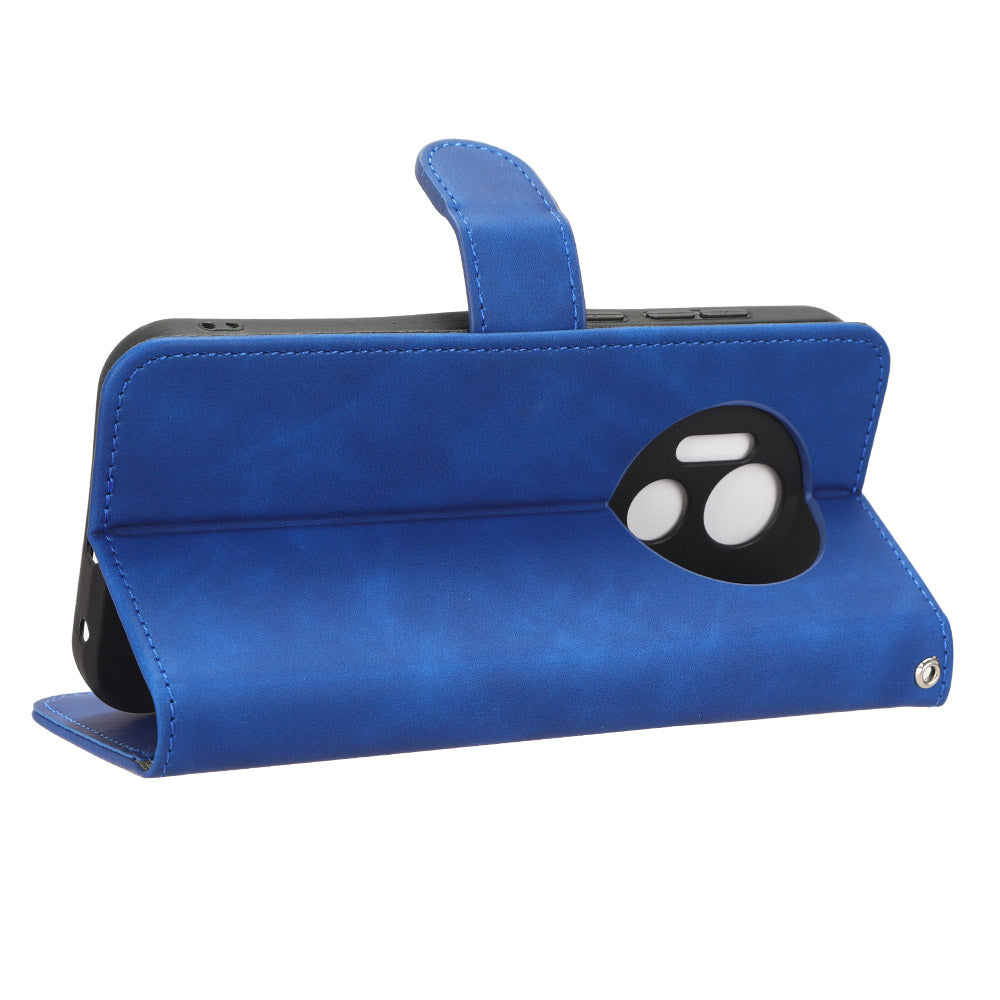 PU Leather Shell for Doogee X97 / X97 Pro Wallet Stand Case Skin-touch Protective Phone Cover